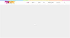 Desktop Screenshot of pets-prefer.com
